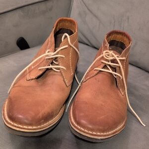Steve Madden Brown Leather Chukka Boots - Size 10.5